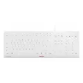 Cherry STREAM PROTECT KEYBOARD pale grey UK-English