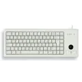 Cherry Keyboard 2xPS/2 US MX-Gold Slimline Light Grey w/ Trackball