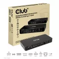 Club 3D DisplayPort/HDMI KVM Switch/Dock 4K60Hzfor USB Type-C inputs