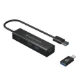 Conceptronic 4-Port-USB 3.0-Hub with USB-C to USB-A Adapter