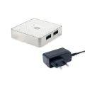 Conceptronic 4-Port USB 3.0 Hub incl. Power Adapter