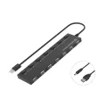 Conceptronic 7-Port USB 2.0 Hub  - 90cm Cable - Individual Power Switch