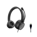 Conceptronic Stereo USB Headset - Noise Reduction Microphone