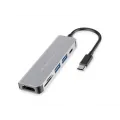 Conceptronic 6-in-1 USB 3.2 Gen 1 Docking Station - USB-A 3.0 x 2 - 100W USB PD - HDMI - SD - TF/MicroSD