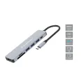 Conceptronic 7-in-1 USB 3.2 Gen 1 Docking Station - HDMI - USB-A 3.0 x 3 - SD - TF/MicroSD - 100W USB PD