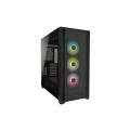 Corsair iCUE 5000X RGB Tempered Glass Mid-TowerSmart Case Black