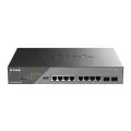 D-Link 8 ports Gigabit PoE+2 ports Gigabit SF