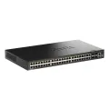 D-Link 52-Port Gigabit Stackable POE Smart Managed Switch including 4 10G SFP+