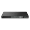 D-Link 28-Port 2.5G Multi-Gigabit PoE++ Smart Managed Switch with 2 x 10G SFP+ Ports