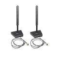 Draytek 5G antenne set, 2 x 5G antenne backwards compatible met 4G (SMA-MALE connector), Incl. 1 meter verlengkabel en magneetvoet