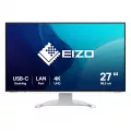 Eizo 27 Inch 16:9 3840x2160 350 cd/sqm 178/178 IPS LCD USB-C Display Port 2xHDMI LANUSB hub 2/4 Auto EcoView white cabinet